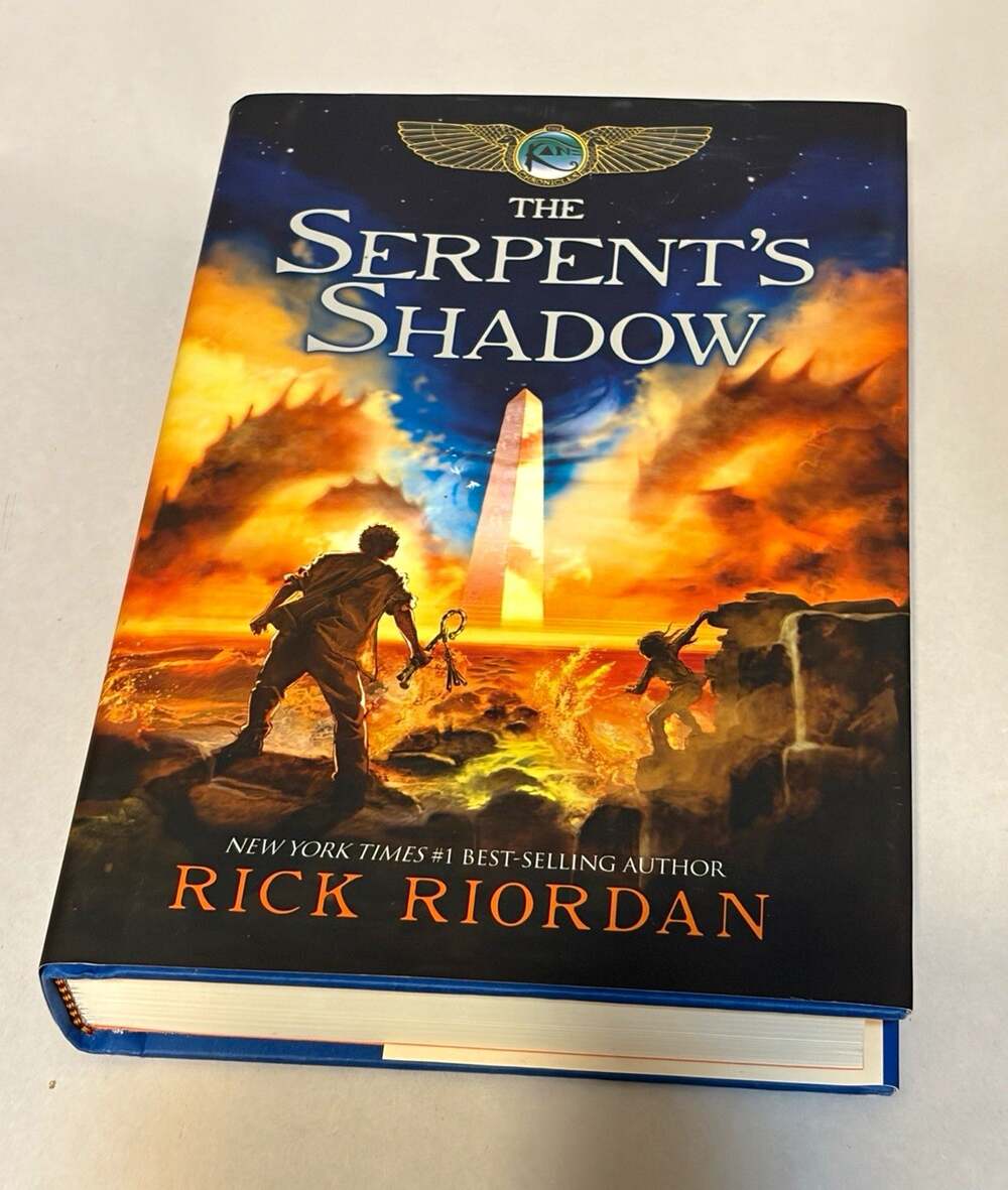 Rick Riordan The Kane Chronicles Book 3 The Serpent's Shadow Hardcover 2012